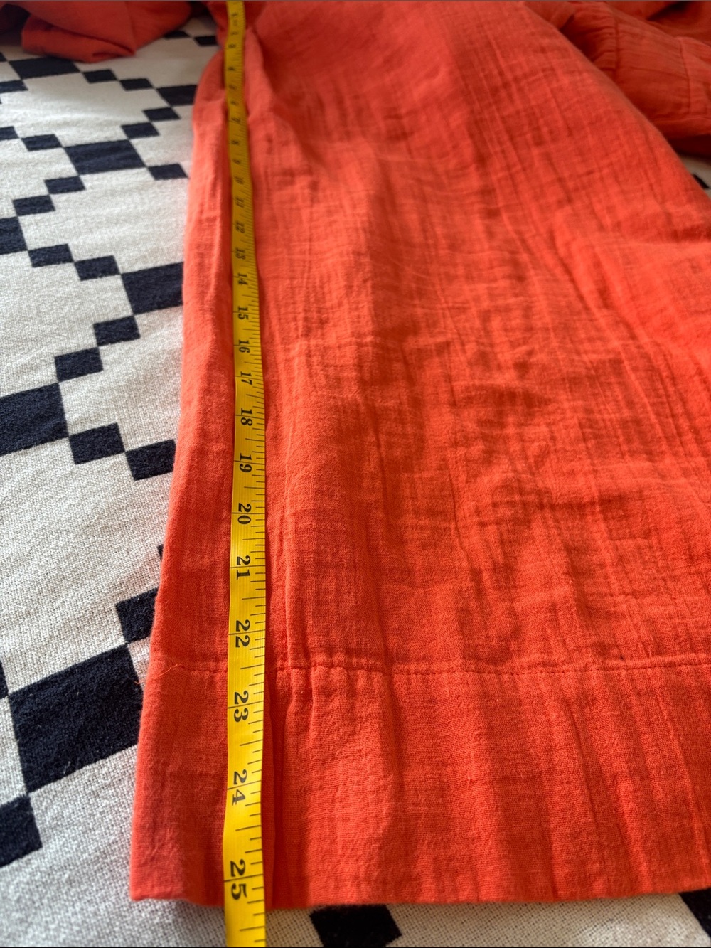 ME+EM Cheesecloth Button Front Jumpsuit with Self Tie Waist - Picture 9 of 9